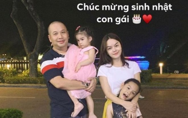 Phạm Quỳnh Anh cùng chồng cũ Quang Huy tổ chức sinh nhật cho con gái