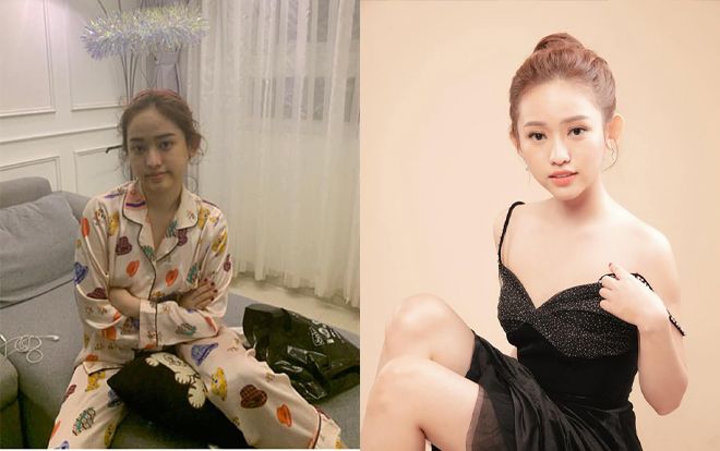 Thúy Vi tự nhận mình 'hơi hèn' bằng khoảnh khắc khoe nhan sắc đời thực