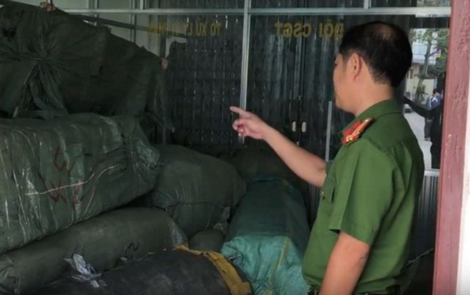 Bắt giữ 8 tấn hàng nghi nhập lậu từ Trung Quốc vào Đà Nẵng theo đường tàu hỏa