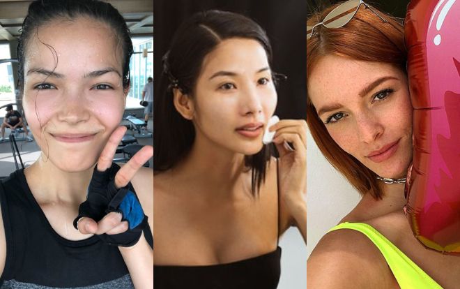 Mặt mộc của thí sinh Miss Universe: Hoàng Thùy lộ vết thâm mụn,  Puerto Rico dày đặc tàn nhang, Philippines đẹp phát hờn
