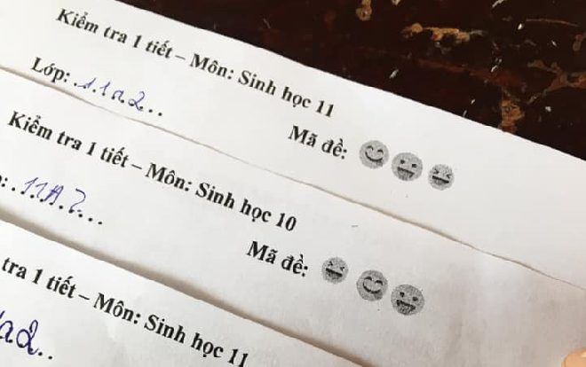Hiện đại như giáo viên thời nay, thay đổi mã đề liên tục khiến các cô cậu học trò chẳng kịp ‘trở tay’