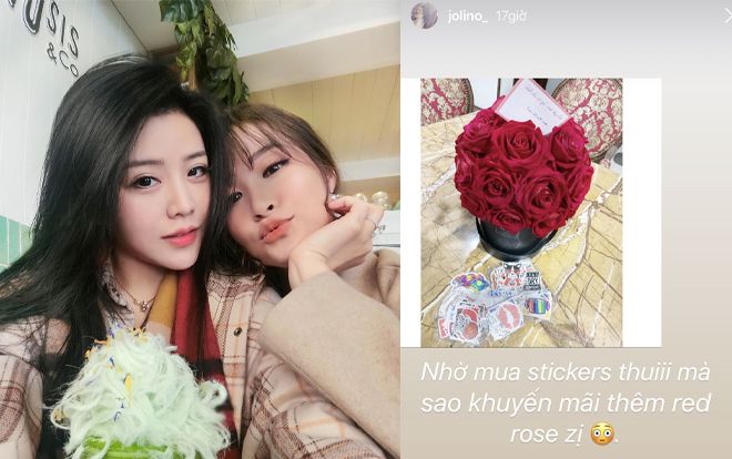 Nối tiếp niềm vui của anh trai, em gái Ông Cao Thắng bất ngờ khoe nhận được hoa với lời nhắn ngọt ngào