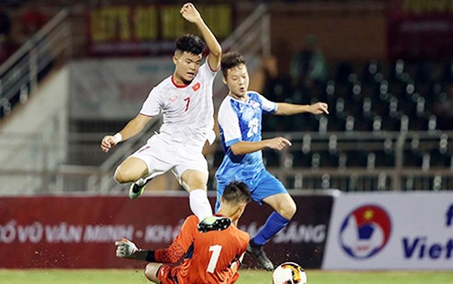 Sao trẻ HAGL lập siêu phẩm giúp U19 Việt Nam thắng đậm Mông Cổ