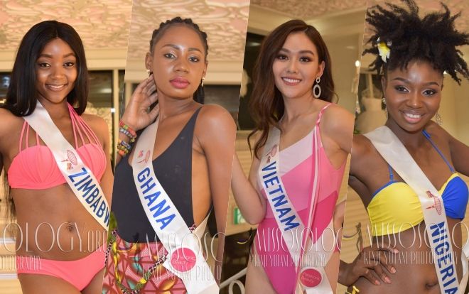 Cùng khoe hình thể: Loạt thí sinh Miss International 2019 mất điểm trầm trọng, Tường San tỏa sáng đáng kỳ vọng