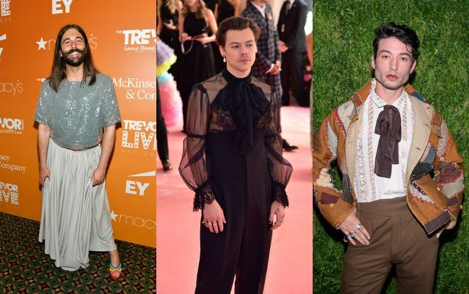 Các nam thần Hollywood khiến fan hoảng hồn vì style đồng bóng tại Met Gala