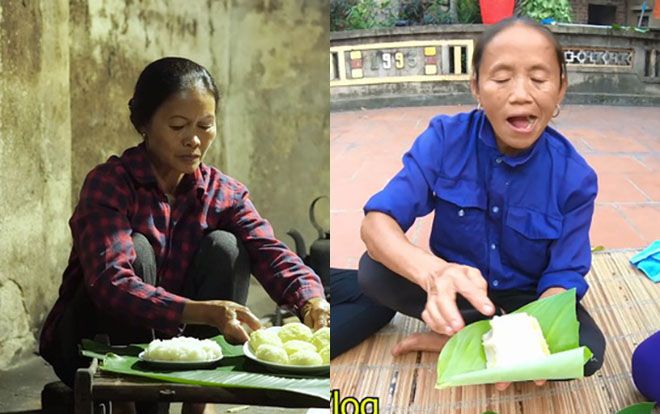 Bà Tân Vlog và Ẩm Thực Mẹ Làm cùng tung clip làm bánh dày khiến dân mạng bất ngờ
