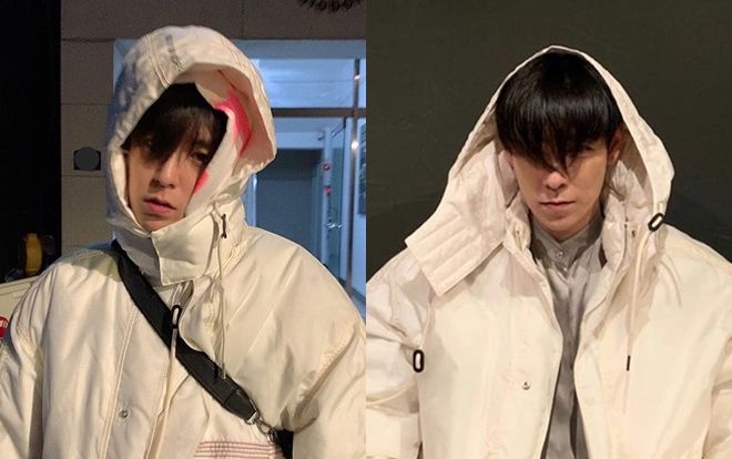 TOP (BigBang) khoe kiểu tóc đen 'học sinh' cực điển trai khiến fan thích thú