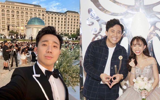 Làm MC trong 2 đám cưới 'khủng', Trấn Thành gây xúc động với những phát ngôn cực chất về tình yêu