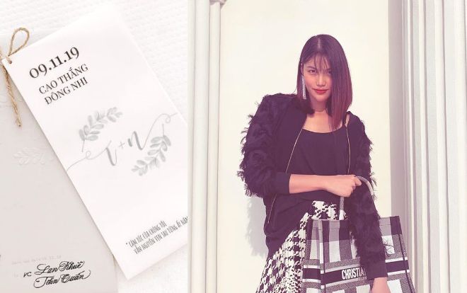 Không thể dự đám cưới của Đông Nhi, Lan Khuê ở nhà lên đồ cực chất đi ăn tối