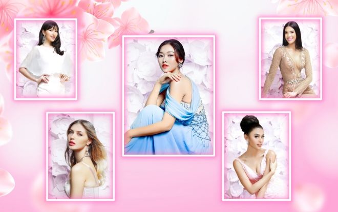 Tường San quá đỗi kiều diễm, nổi bật trong Top 10 thí sinh có ảnh Glam Shot đẹp nhất Miss International 2019