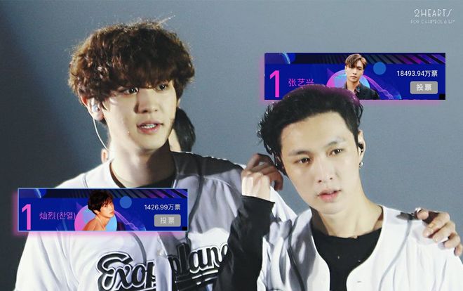 Chanyeol và Lay (EXO) xuất sắc dẫn đầu 2 hạng mục ấn tượng tại TMEA Music Awards 2019
