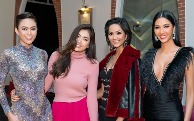 H'Hen Niê - Hoàng Thùy - Mâu Thủy tái ngộ, đọ sắc ‘một chín một mười’: Top 3 Miss Universe Vietnam thành công nhất?