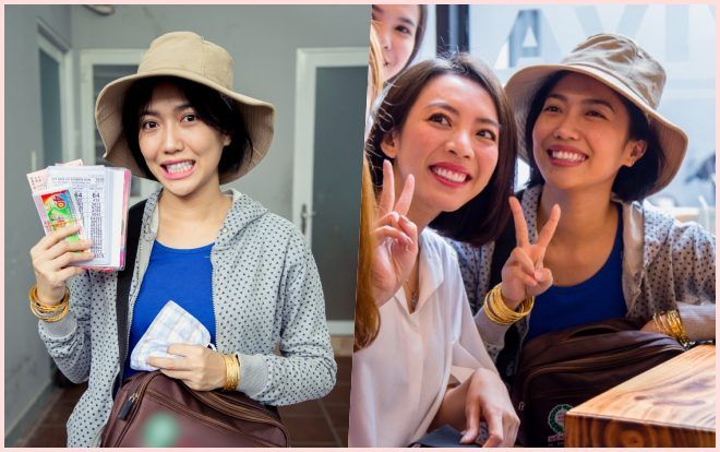 Bán vé số nhưng đeo vàng đầy tay, Diệu Nhi phải nhờ đến Thu Trang 'giải vây'