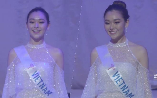 CLIP: Tường San kiều diễm với váy dạ hội ánh bạc, diễn 'nhanh nhưng không hề nhạt' tại chung kết Miss International 2019