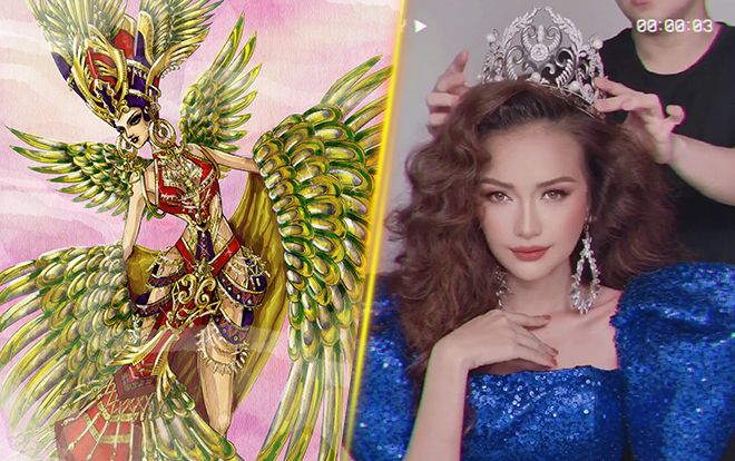 Hé lộ trang phục dân tộc của Ngọc Châu tại Miss Supranational: Vũ điệu Âu Lạc lộng lẫy và cầu kì