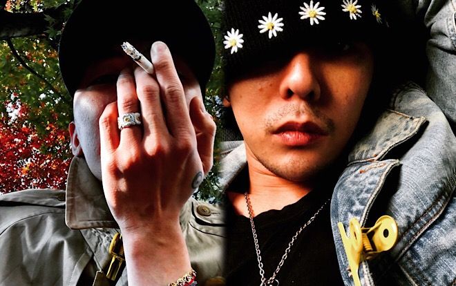 Khoe mặt râu ria và hút thuốc, G-Dragon (Bigbang) nhận gạch đá từ Knet