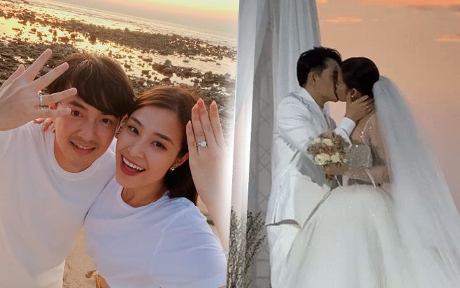 Hậu đám cưới, Đông Nhi nói với Ông Cao Thắng: 'Sau 10 năm, tình yêu không nhạt mà còn đậm sâu hơn thời trẻ'