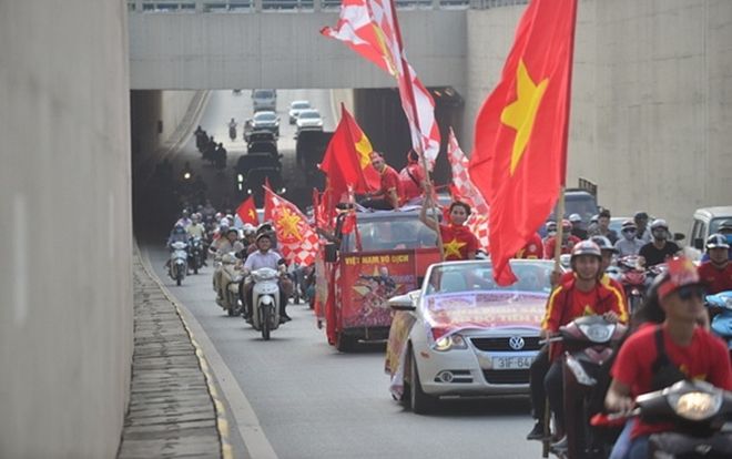 Hà Nội cấm nhiều tuyến đường phục vụ trận đấu giữa đội tuyển Việt Nam và UAE