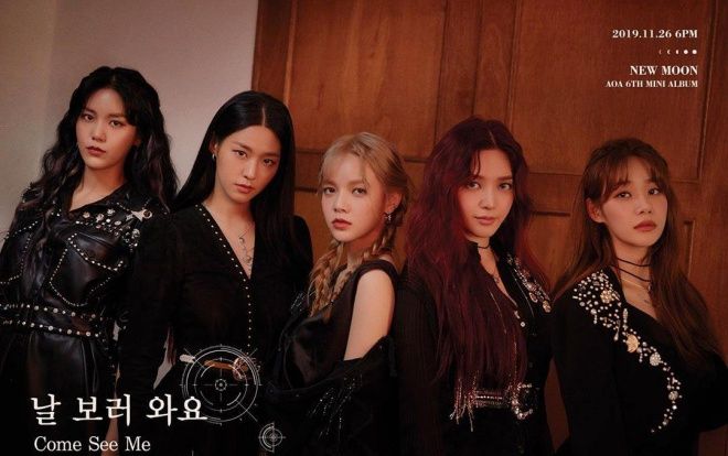 Hậu 'Queendom', những nữ hoàng gợi cảm AOA ấn định ngày comeback