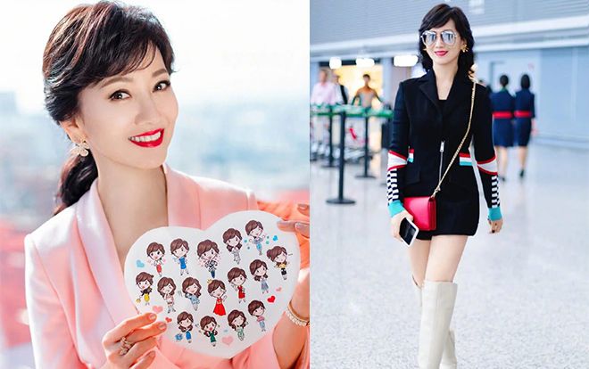 Dù đã 65 tuổi nhưng Triệu Nhã Chi khiến nhiều người ngỡ ngàng vì như ngoài 20