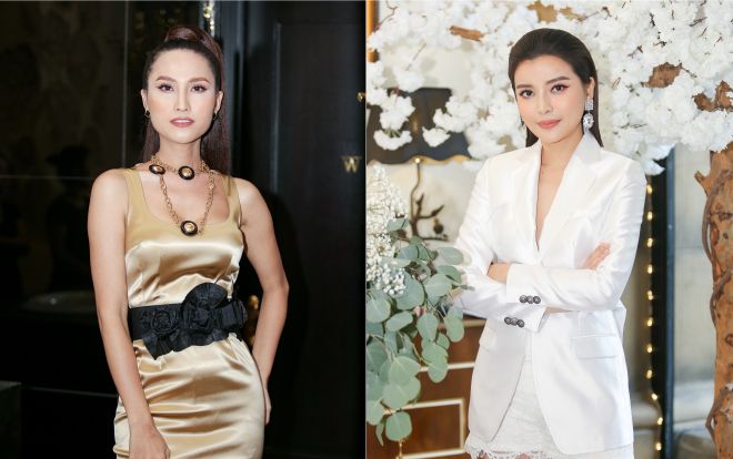 'Mợ Hai' Cao Thái Hà diện vest không nội y, đọ sắc cùng Á quân Miss Tiffany Vietnam - Hoài Sa