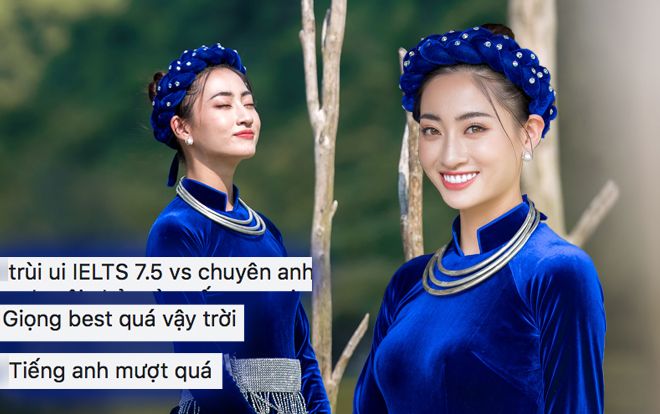 Hóa thân thành thiếu nữ Tày, Lương Thùy Linh khiến fan thán phục vì trình Anh ngữ 'đỉnh' IELTS 7.5