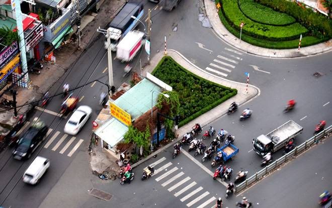 Căn nhà kì dị ở Sài Gòn