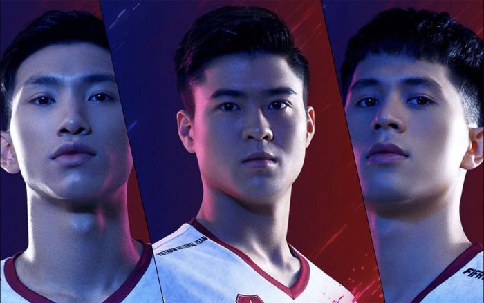 Đình Trọng, Văn Hậu và Duy Mạnh là 3 cầu thủ tiếp theo của tuyển Việt Nam góp mặt trong FIFA Online 4