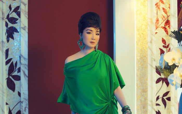 Giáng My hóa minh tinh màn bạc lộng lẫy, tái hiện thời 1960 đầy nghệ thuật