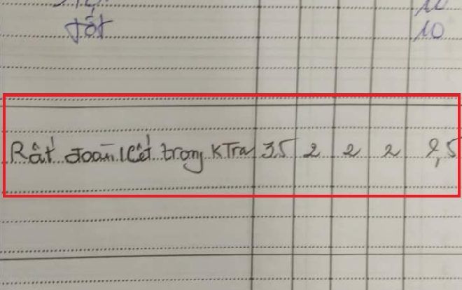 Lời phê ‘chất như nước cất’ của giáo viên trong sổ liên lạc khiến học trò chỉ biết thốt lên: ‘Thôi xong…’