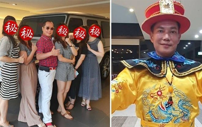 Đại gia chi 300 tỷ xây biệt thự sống chung 4 vợ, 16 cô bồ