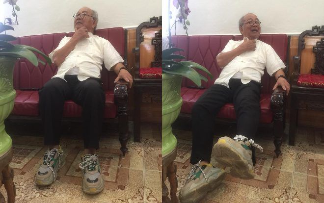 Khoảnh khắc hài hước của cụ ông U75 có vẻ ngoài giống hệt HLV Park Hang Seo