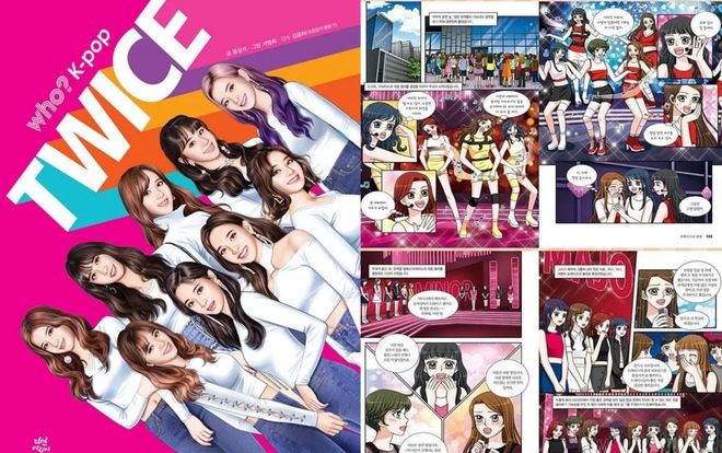 Câu chuyện về quá trình debut và nổi tiếng của TWICE được đưa vào sách thiếu nhi