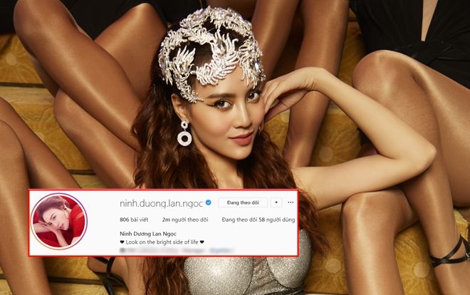 Ninh Dương Lan Ngọc gia nhập 'hội sao Việt thống trị Instagram' cùng Sơn Tùng M-TP, Chi Pu với 2 triệu follower