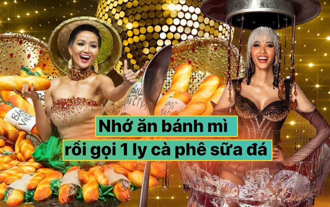 H'Hen Niê úp mở tiết lộ Hoàng Thùy đã chọn xong National Costume: 'Bánh mì rồi đến Cafe'