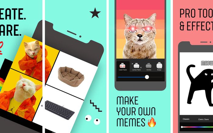 Facebook vừa âm thầm ra mắt một ứng dụng tạo meme