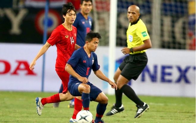 Việt Nam hòa Thái Lan trong ngày Chanathip bất lực trước Tuấn Anh