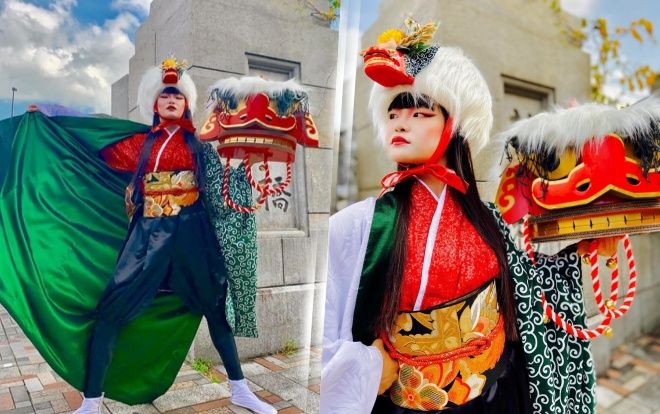 Hoa hậu Hoàn vũ Nhật Bản - Ako Kamo công bố trang phục dân tộc: Lại một thiết kế trình diễn quyết 'giật giải'?