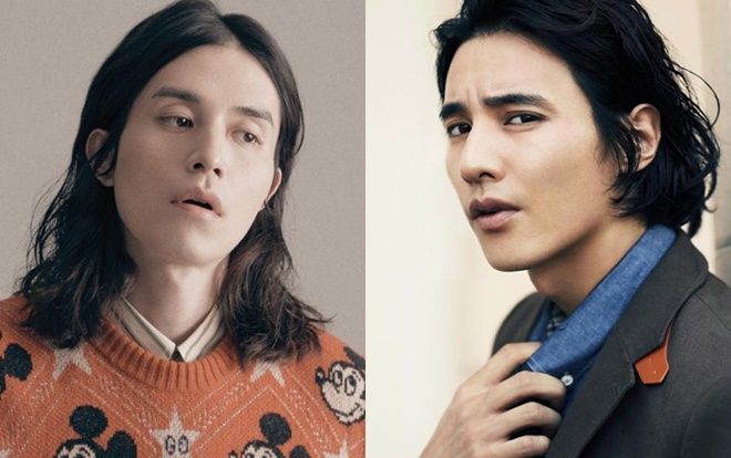 Tranh cãi về mái tóc dài của Lee Dong Wook, Knet so sánh với Won Bin