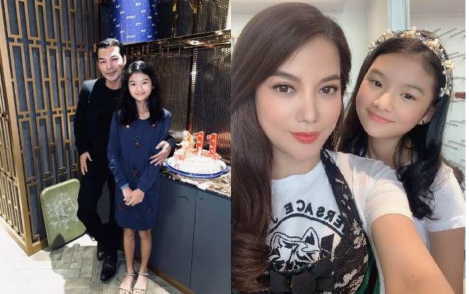 Con gái Trương Ngọc Ánh gây ấn tượng bởi chiều cao nổi bật và khuôn mặt xinh xắn