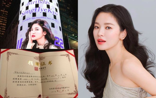 Song Hye Kyo cám ơn người hâm mộ toàn thế giới vì những cách tổ chức sinh nhật không thể ấn tượng hơn