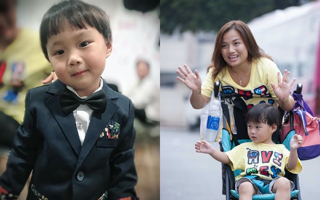 Lần đầu về Việt Nam, bé Sa diện vest 'cực bảnh' với loạt biểu cảm siêu đáng yêu