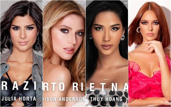 Hoàng Thùy được chọn tham gia chiến dịch quảng cáo cùng 14 ứng viên mạnh nhất Miss Universe 2019