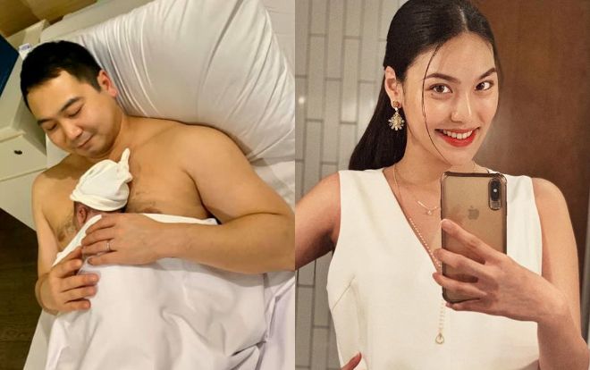 Loạt sao Việt rầm rộ chúc mừng Lan Khuê hạ sinh quý tử