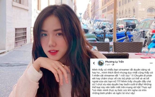 Phương Ly bức xúc vì một streamer chuyên 'body shaming' phụ nữ: 'Những thể loại này nên biến mất trên mạng xã hội'