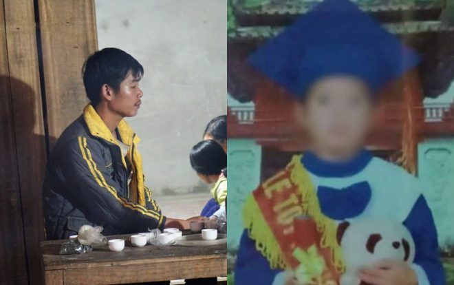 Người cha chết lặng, nghẹn ngào trong đám tang con trai 6 tuổi bị mẹ kế sát hại, phi tang ngoài vườn mía