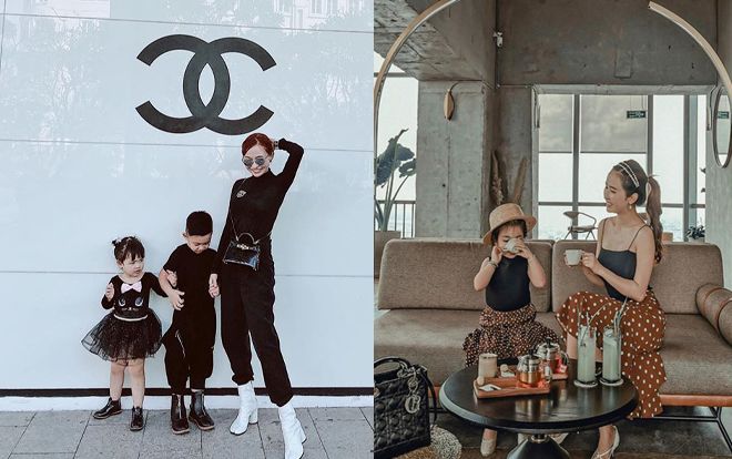 Đầu tư như Mina Phạm - vợ hai Minh Nhựa: 'Sống ảo' nhưng không quên diện đồ đôi chất lừ, 'ton-sur-ton' với con gái yêu