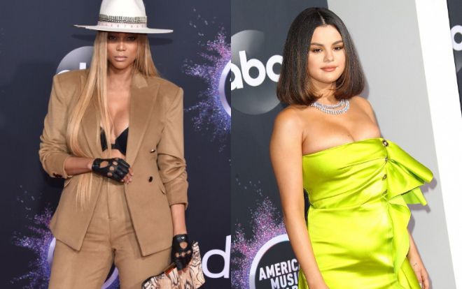 Siêu mẫu Tyra Banks, Selena Gomez cùng 'thiêu đốt' ánh nhìn với vòng một căng tràn tại thảm đỏ AMA 2019