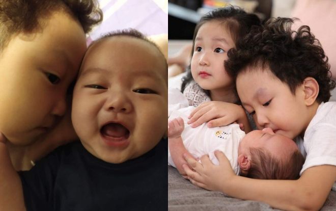 Tuấn Hưng khoe ảnh cận mặt con trai thứ 3, fan khen vừa giống bố vừa giống anh trai Su Hào