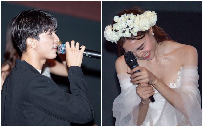 Clip: Toof.P (Uni5) khiến fan hết hồn khi ngang nhiên 'tỏ tình' với Ninh Dương Lan Ngọc giữa họp báo